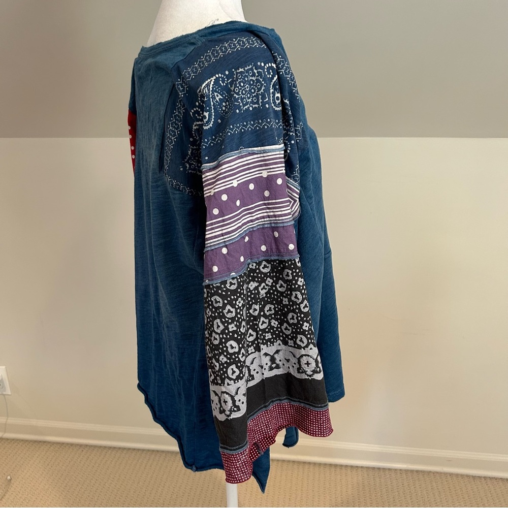 Free People Shibuya Patchwork Tee - Picture 9 of 12